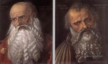 Albrecht Dürer œuvres - Les Apôtres Philip et James Albrecht Dürer